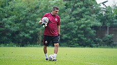 Ond�ej Kúdela v dresu Slavie.