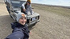 Na silnicích roztál led a my se ítily dál, vstíc národnímu parku Grassland,...