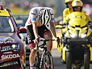 Tour de France 2022, 18. etapa: zklamaný Pogaar v cíli.