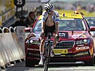 Tour de France 2022, 18. etapa: zklamaný Pogaar v cíli.