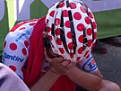 Tour de France 2022, 18. etapa: zklamaný Simon Geschke v cíli.