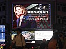 Pedsedkyn Snmovny reprezentant USA Nancy Pelosiová piletla na Tchaj-wan