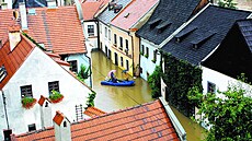 �eský Krumlov, 12.8.2002.