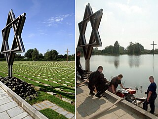 Povodeň století: Jezero pohltilo Terezín, začali mu přezdívat „Český Balaton“