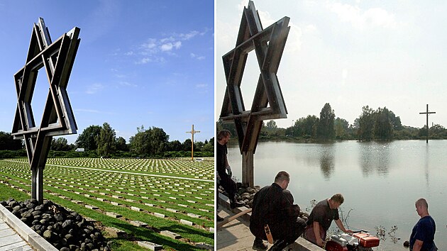Povodeň století: Jezero pohltilo Terezín, začali mu přezdívat „Český Balaton“