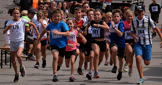 Na dvanáctém ro�níku ReuterRun nechyb�ly d�tské kategorie.