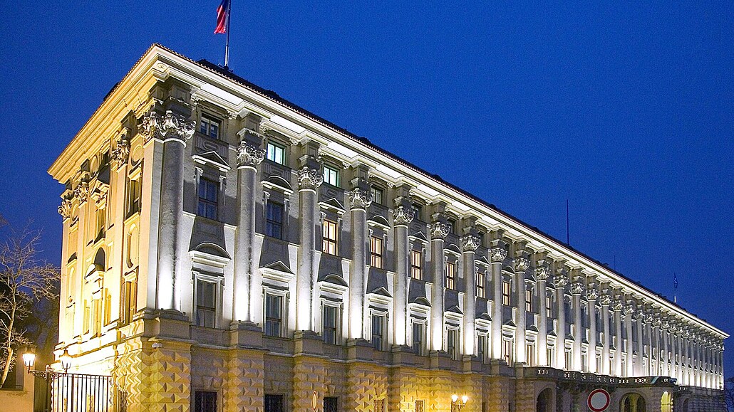 ernínský palác, sídlo ministerstva zahranií.