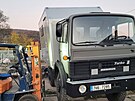 Expedi�ní Magirus se díky vlastnostem podvozku nemusí bát ani do t�kého terénu.