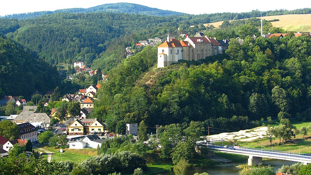 Pohled na Ni�bor ve St�edo�eském kraji