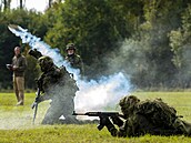 Výcvik voják� aktivní zálohy Teritoriálních sil Armády �R, 12. �íjna 2022,...