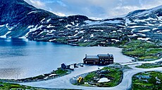 Djupvatnet, Norsko - jezero v Norsku ležící v nadmořské výšce 1016 metrů
