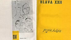 Faksimilez 1. českého vydání Hellerovy Hlavy XXII. Překladatelem byl Jaroslav...