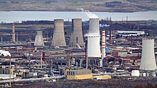 Rafinerie v Litvínově.