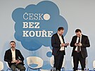 Martin Pacovský, Zdenk Petzl a René Nedla.