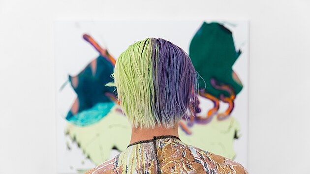 Patrik Kri���k ve v�stav� Dust Bowl(2021) v galerii Petr Novotn�