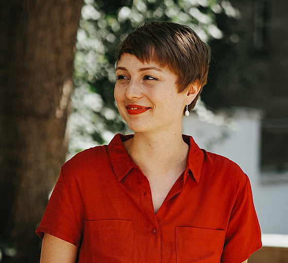 Spisovatelka Anna Cima.