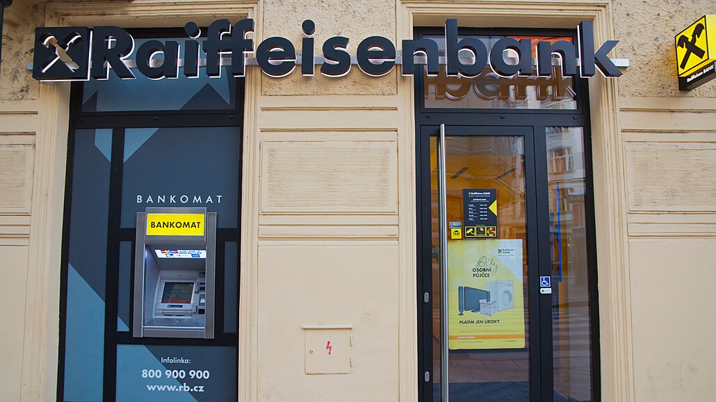Pobočka Raiffeisenbank v Praze