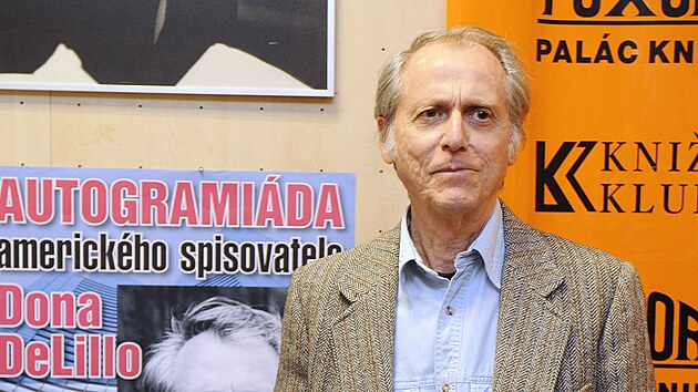 Americký spisovatel Don DeLillo bhem své kariéry navtívil i Prahu