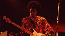 Jimi Hendrix na festivalu v roce 1970. | na serveru Lidovky.cz | aktuální zprávy