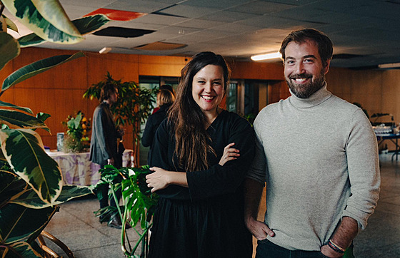 Alexandra St�elcová a Julien Antih