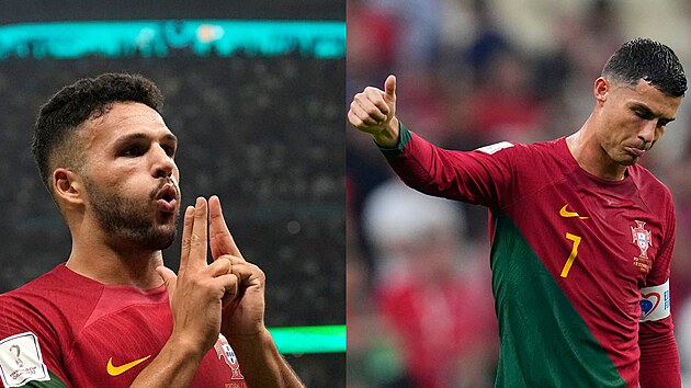 Portugalsko-Švýcarsko: Goncalo Ramos vs. Cristiano Ronaldo.