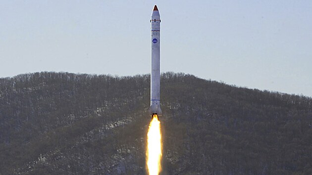 Snímek, který pouila státní agentura KCNA pi informování o severokorejském...