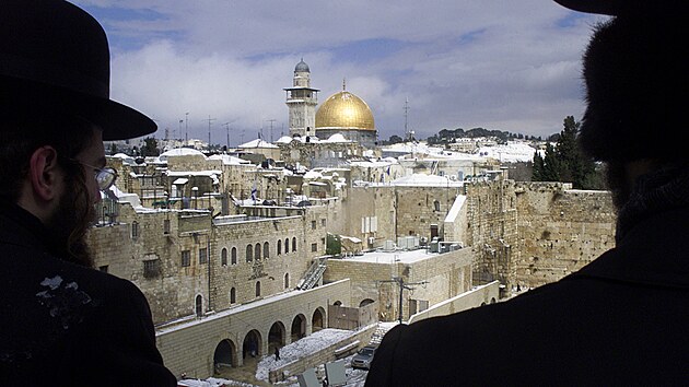 Msto sváru. Na Jeruzalém si iní nárok jak Izrael, tak Palestina.