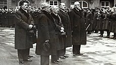 Edvard Bene� byl zvolen po slo�itých politických jednáních 18 .prosince 1935...
