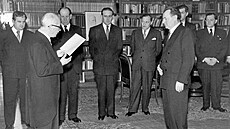 Bene� a �Vít�zný únor� 1948. P�edstavitelé demokratických sil v povále�ném...