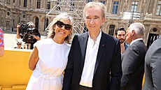 Bernard Arnault s manželkou Hél&#232;ne Mercierovou