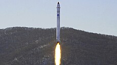 Snímek, který použila státní agentura KCNA při informování o severokorejském... | na serveru Lidovky.cz | aktuální zprávy