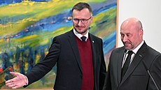 Ministr zemědělství Zdeněk Nekula (vlevo) s novým ředitelem Lesů ČR Daliborem... | na serveru Lidovky.cz | aktuální zprávy