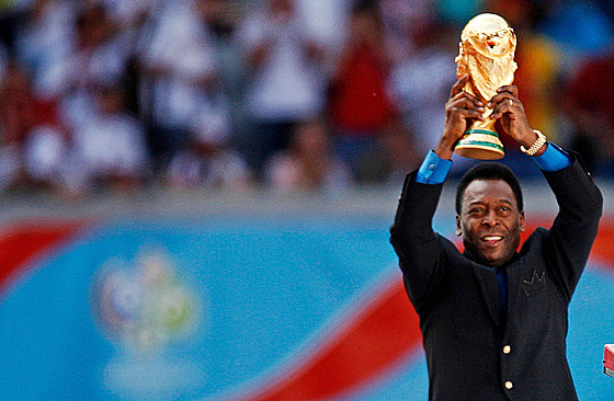 Brazilský fotbalista Pelé.