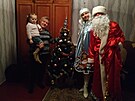 Ukrajinka Anna Zalevskaja slavila díve Vánoce na Ukrajin.