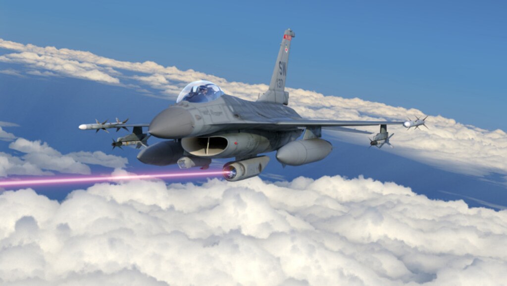 Vizualizace budoucí podoby letounu General Dynamics F-16 Fighting Falcon...