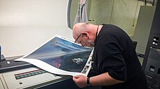 Panoramatické fotografování dvaceti pláten Slovanské epopeje probíhalo ve...