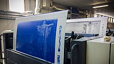 Panoramatické fotografování dvaceti pláten Slovanské epopeje probíhalo ve...