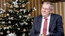 Prezident Zeman vystoupil s vánočním projevem.