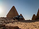 Uprosted pyramid starovké Kue