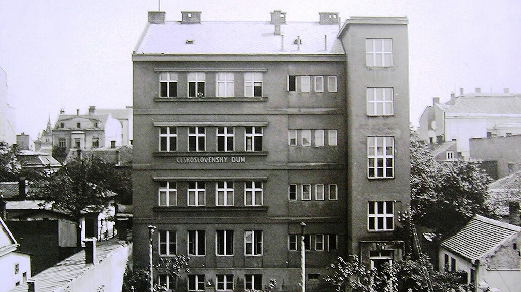 Československý dům v Bělehradě na archivním snímku.