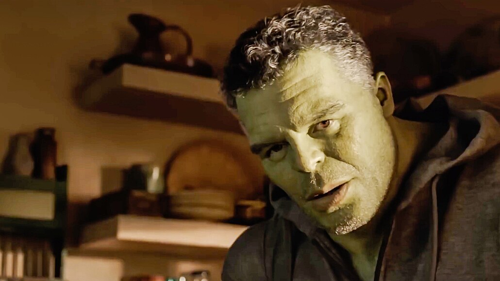 Mark Ruffalo jako Hulk.