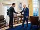 Nizozemský premiér Mark Rutte a americký prezident Joe Biden