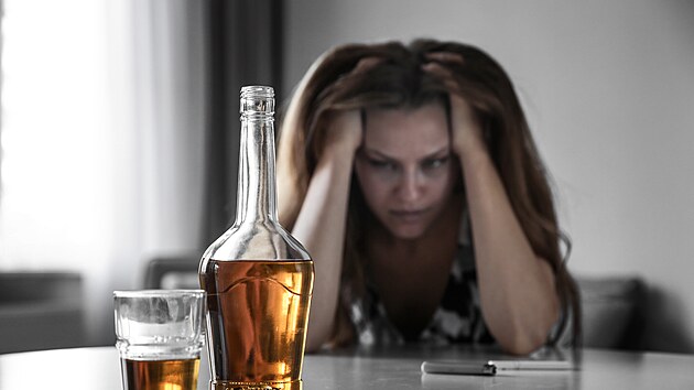 Problém s alkoholem (ilustraní foto)