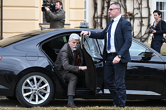 Petr Pavel se svou ochrankou