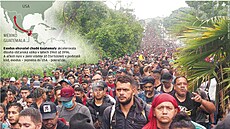 Exodus obyvatel chudé Guatemaly. | na serveru Lidovky.cz | aktuální zprávy