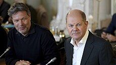 Německý ministr pro hospodářství a ochranu klimatu Robert Habeck (vlevo) a... | na serveru Lidovky.cz | aktuální zprávy