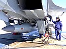 MIG-35 a kontrola hypersonické stely Kinal.