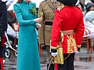 Oslav dne sv. Patrika se v Londýně zúčastnila i Catherine, princezna z Walesu