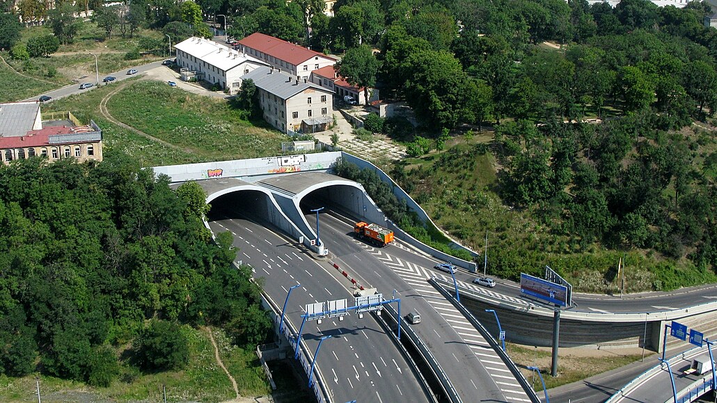 Strahovský tunel - ilustrační foto.