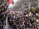Protesty v Paříži